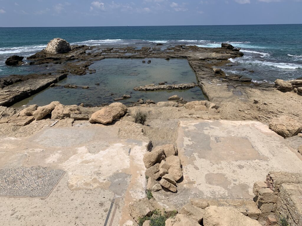 Herod Palace in Caesarea Maritima